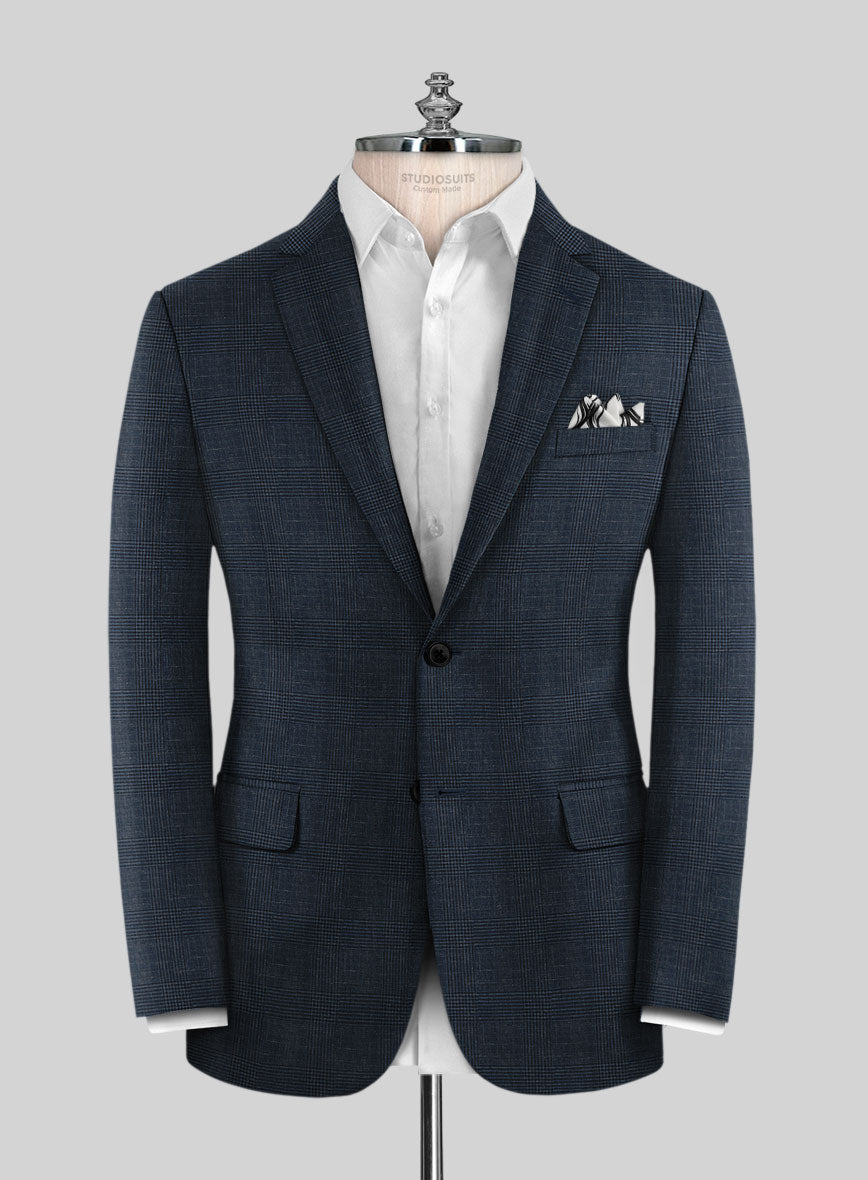 Italian Wool Linen Domingo Suit - StudioSuits