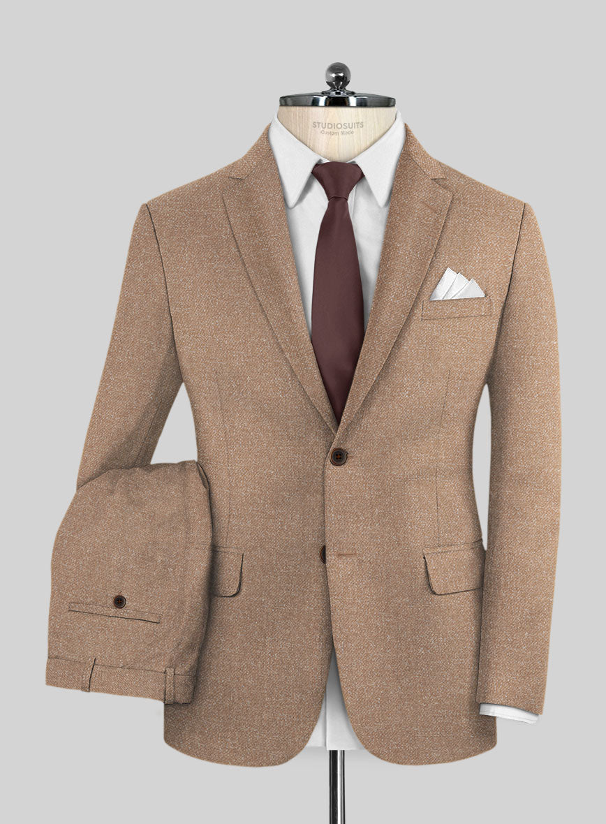 Italian Wool Linen Rafaele Suit - StudioSuits