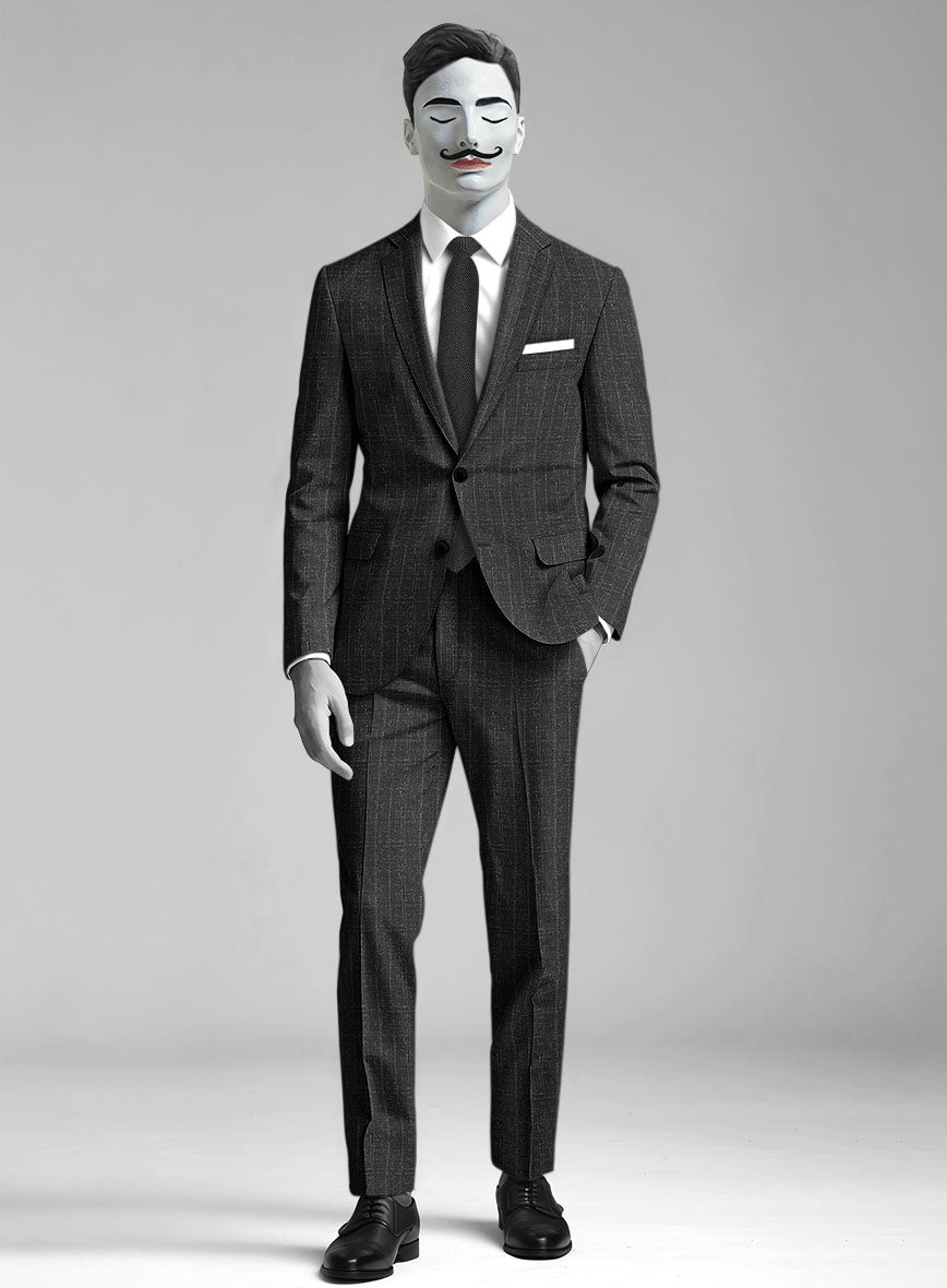 Italian Wool Linen Silk Farniel Suit - StudioSuits