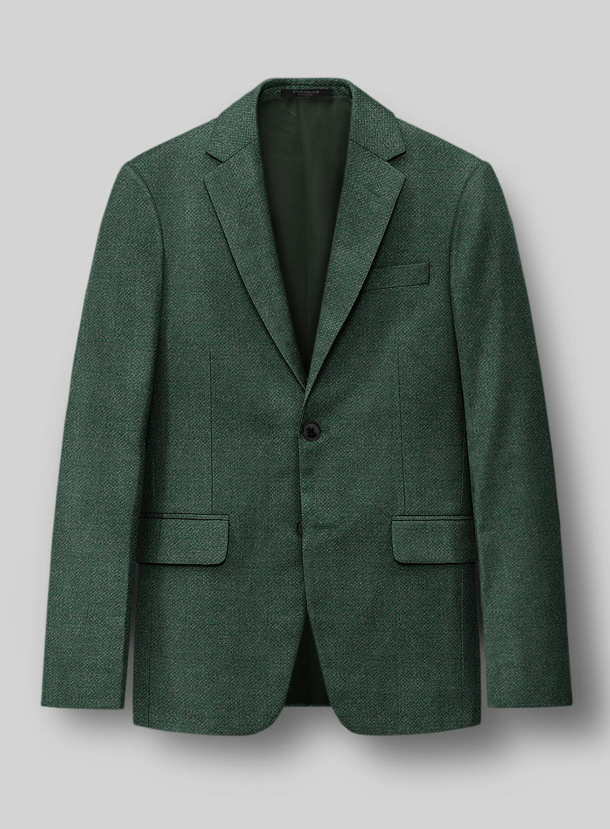 Italian Wool Lycra Esterno Jacket - StudioSuits