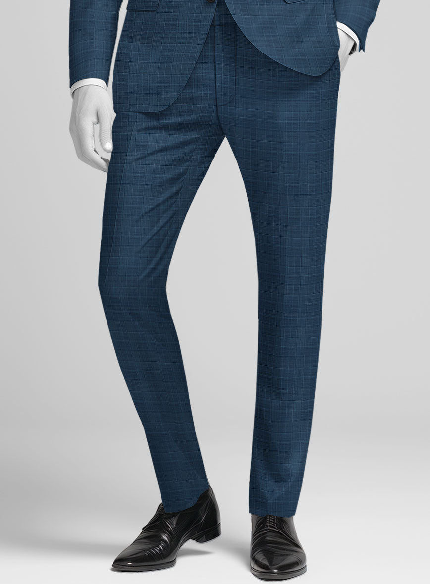 Italian Wool Lycra Giardini Suit - StudioSuits
