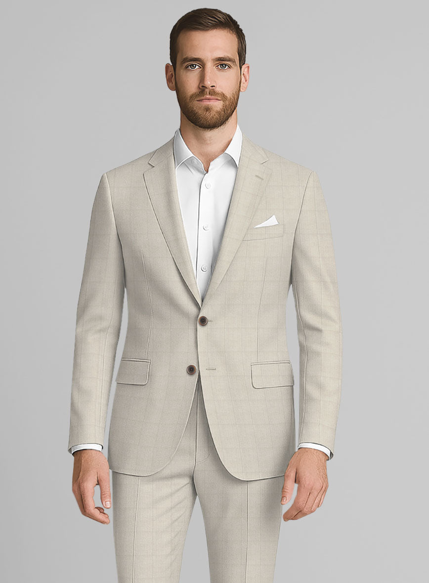 Italian Wool Lycra Norvel Jacket - StudioSuits