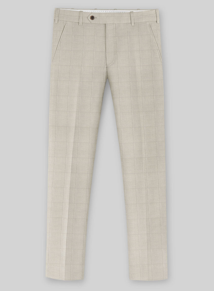 Italian Wool Lycra Norvel Pants - StudioSuits