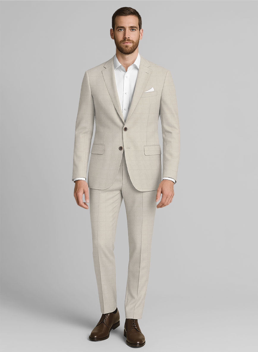 Italian Wool Lycra Norvel Suit - StudioSuits