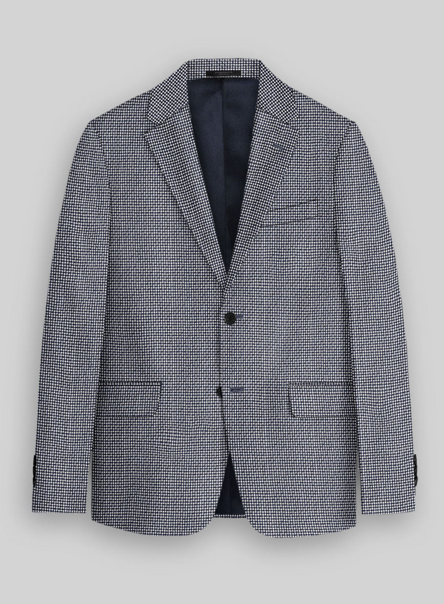 Italian Wool Lycra Saverio Jacket - StudioSuits