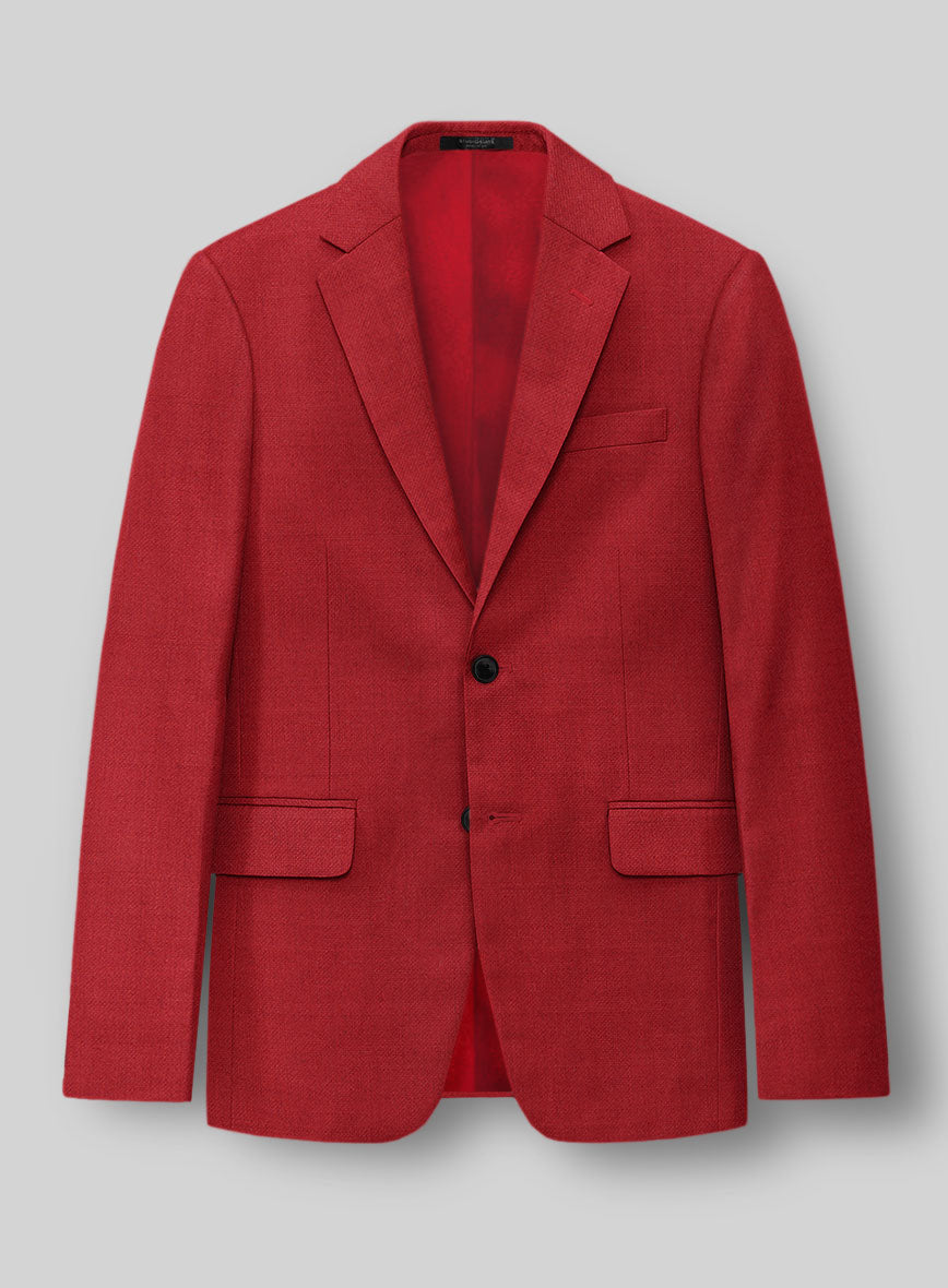 Italian Wool Lycra Tarnelo Jacket - StudioSuits