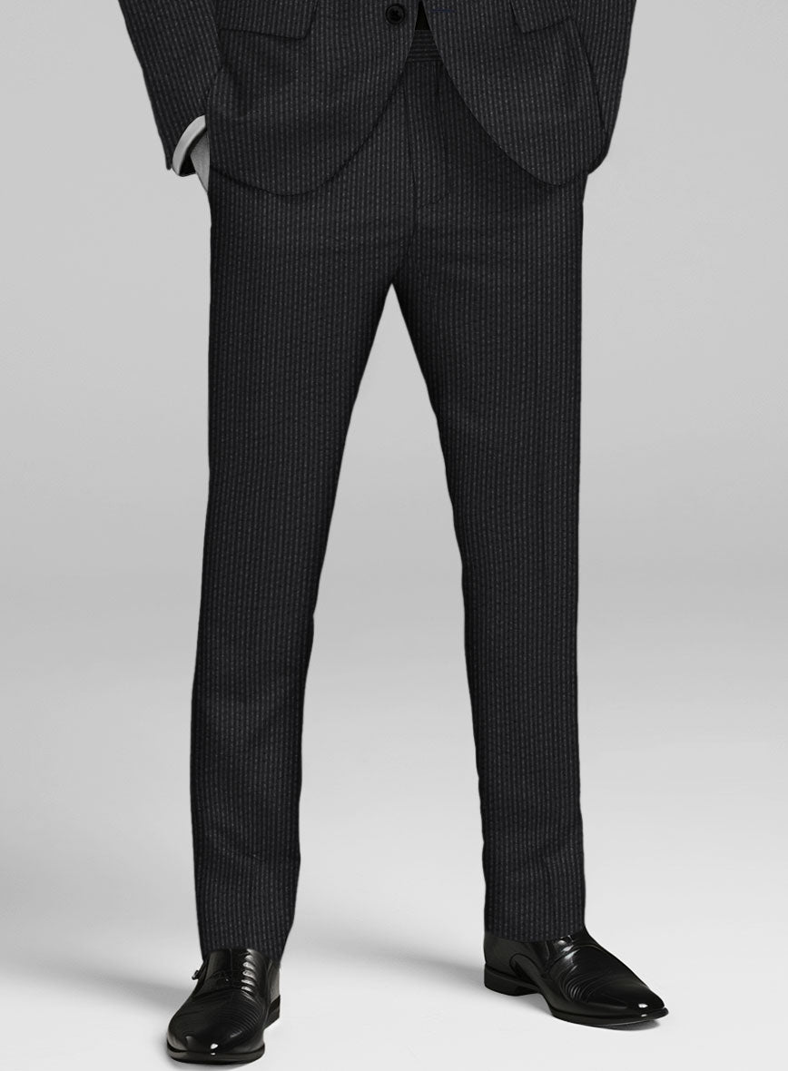 Italian Wool Lycra Ulvero Pants - StudioSuits