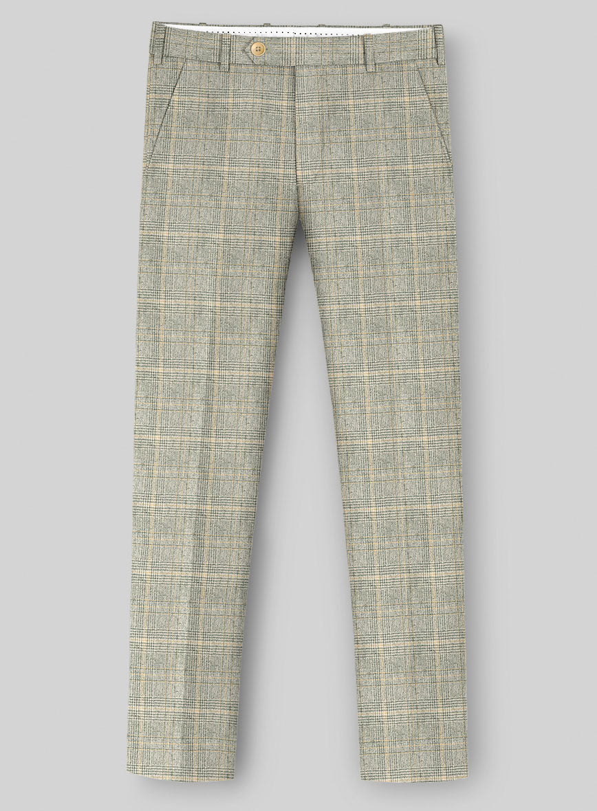 Italian Wool Meridio Crest Pants - StudioSuits
