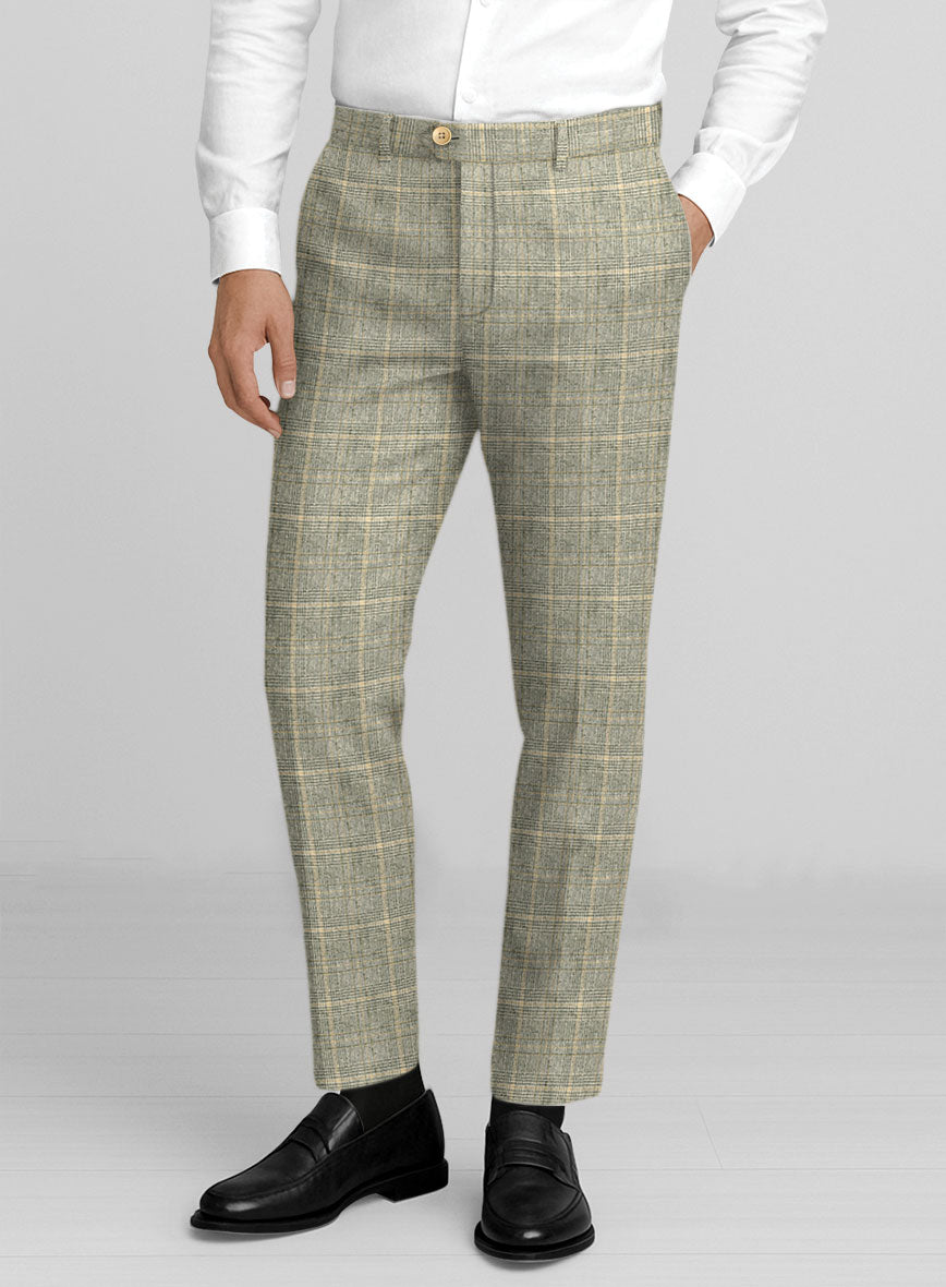 Italian Wool Meridio Crest Pants - StudioSuits