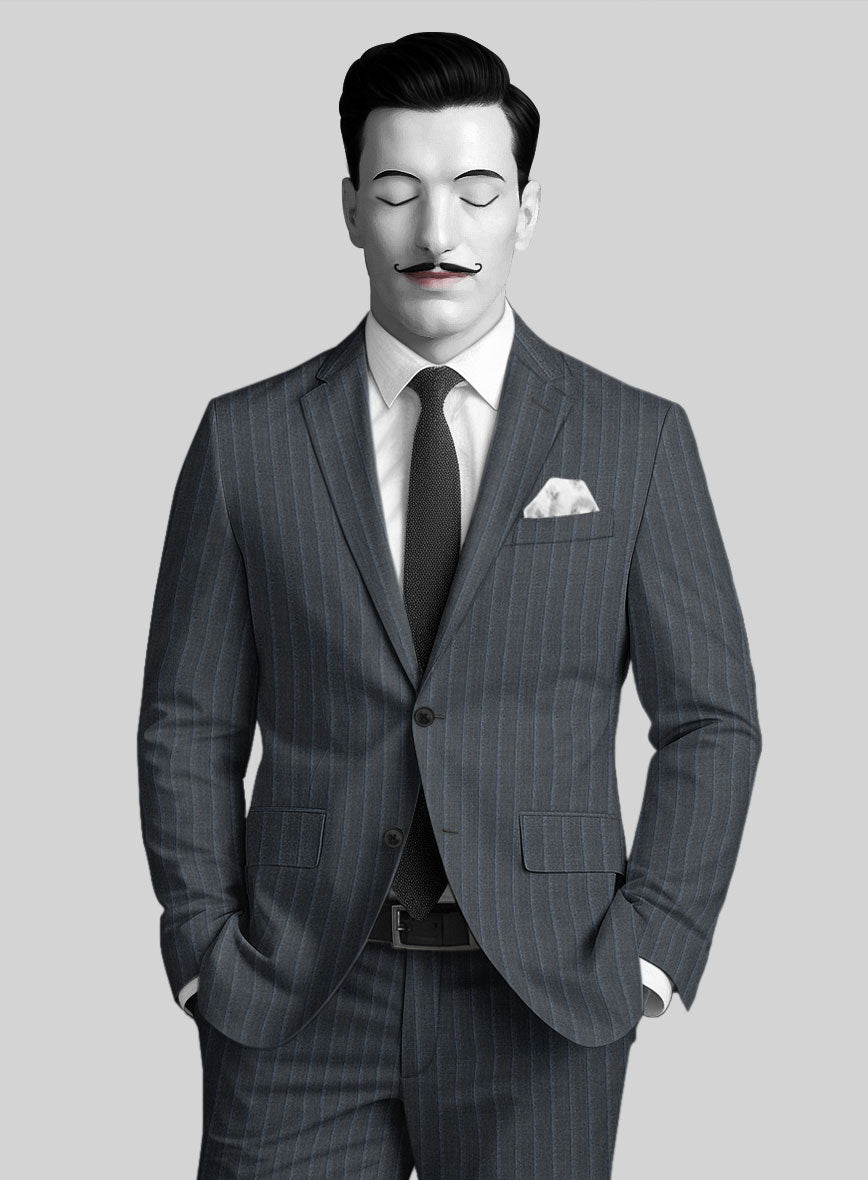 Italian Wool Merien Suit - StudioSuits