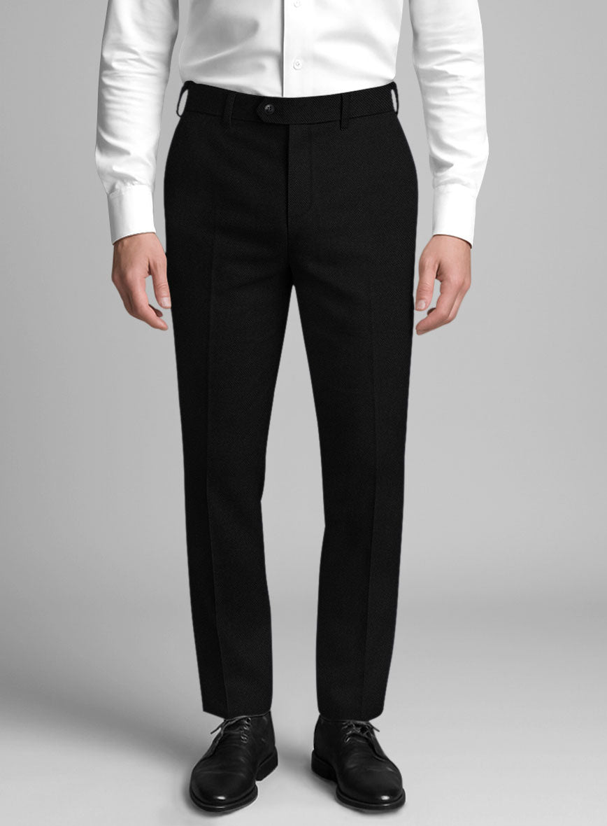 Italian Wool Noctario Pants - StudioSuits