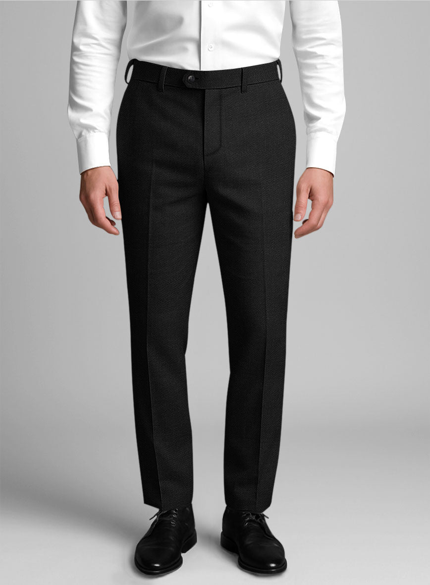 Italian Wool Obsidio Pants - StudioSuits