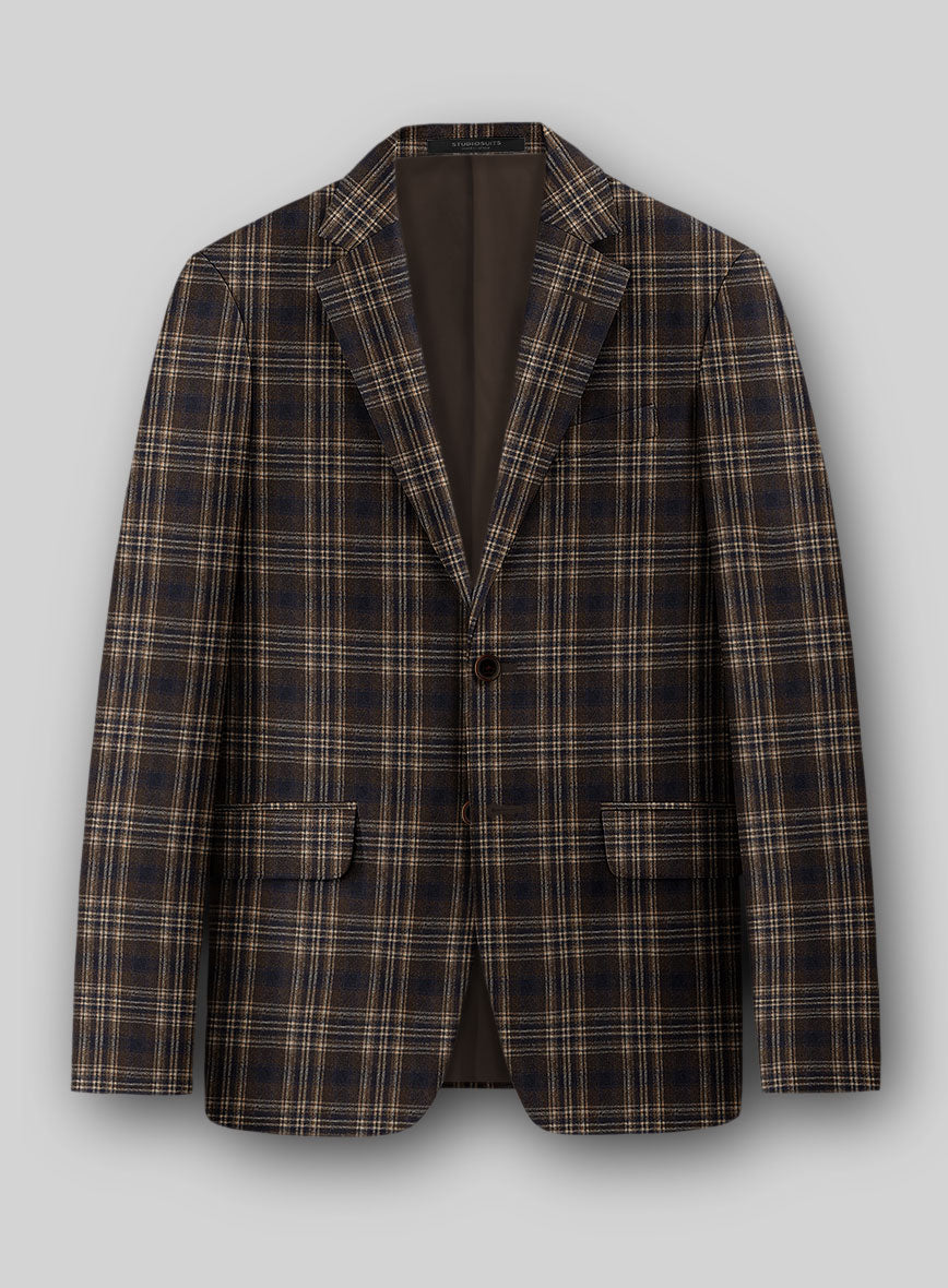 Italian Wool Regaliz Jacket - StudioSuits