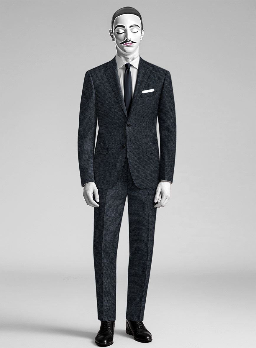 Italian Wool Rienza Suit - StudioSuits
