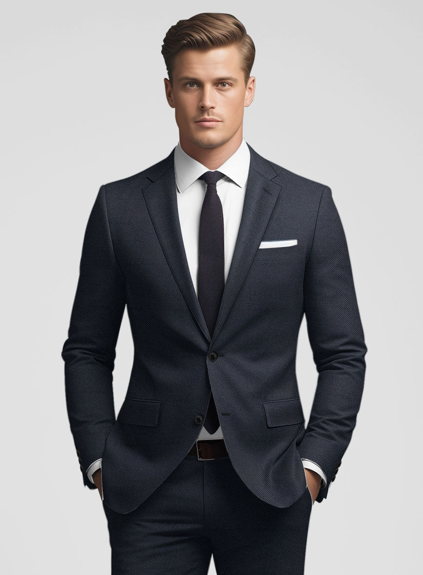 Italian Wool Salmo Jacket - StudioSuits