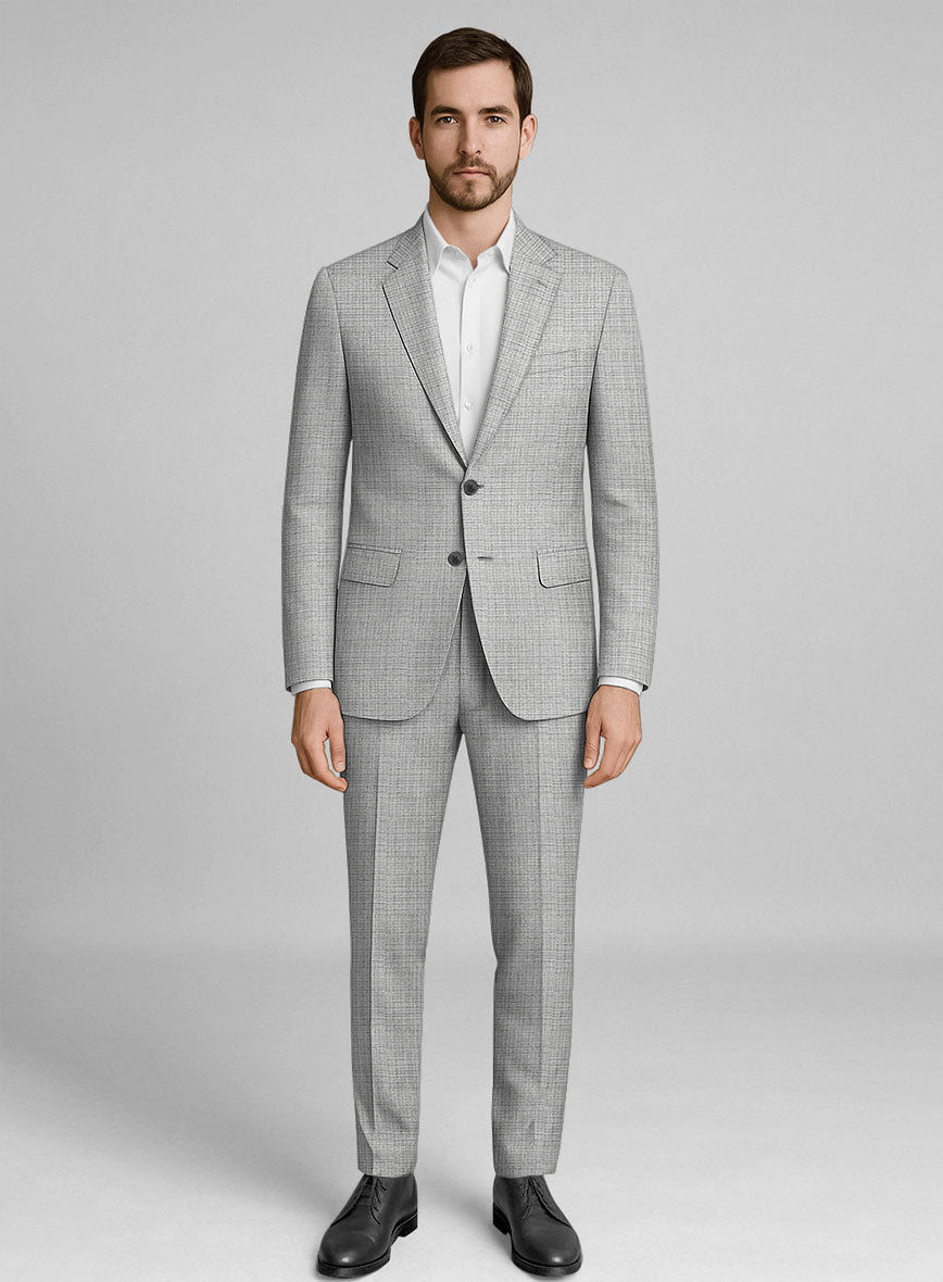 Italian Wool Silk Caziel Suit - StudioSuits