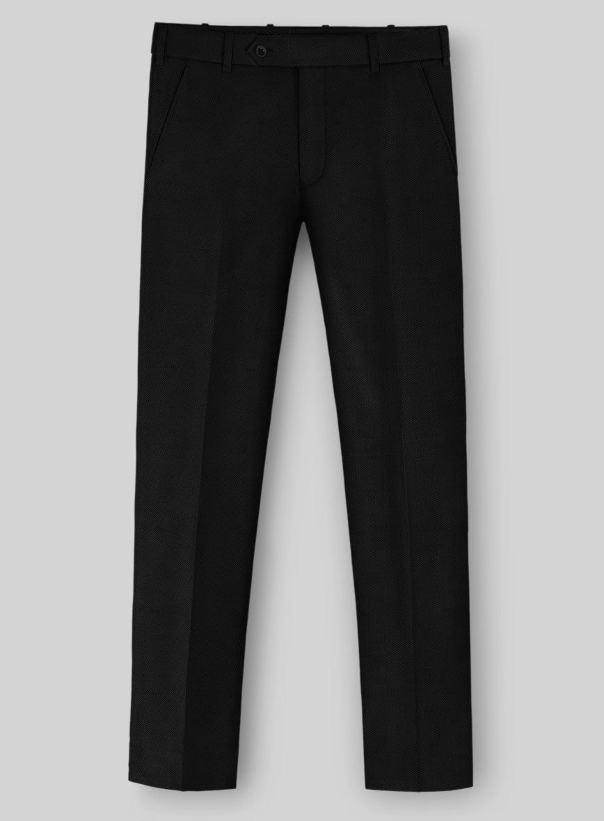 Italian Wool Silk Cortavio Pants - StudioSuits