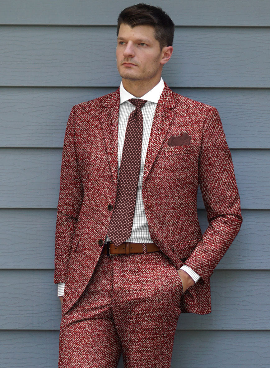 Italian Wool Silk Cotton Linen Ignazio Jacket - StudioSuits