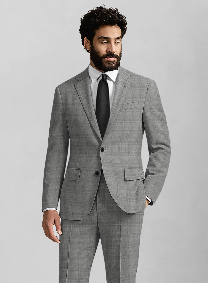 Italian Wool Silk Delmar Jacket - StudioSuits