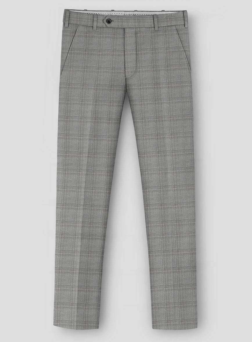 Italian Wool Silk Delmar Pants - StudioSuits