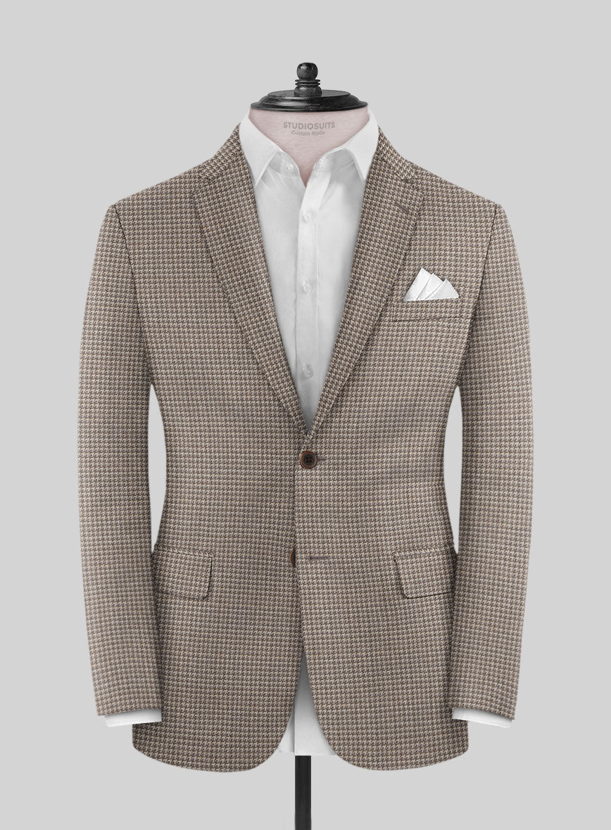 Italian Wool Silk Duarte Jacket - StudioSuits