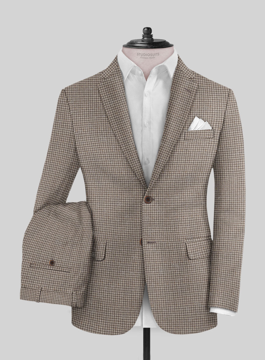 Italian Wool Silk Duarte Suit - StudioSuits
