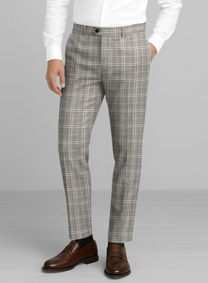 Italian Wool Silk Galven Pants - StudioSuits