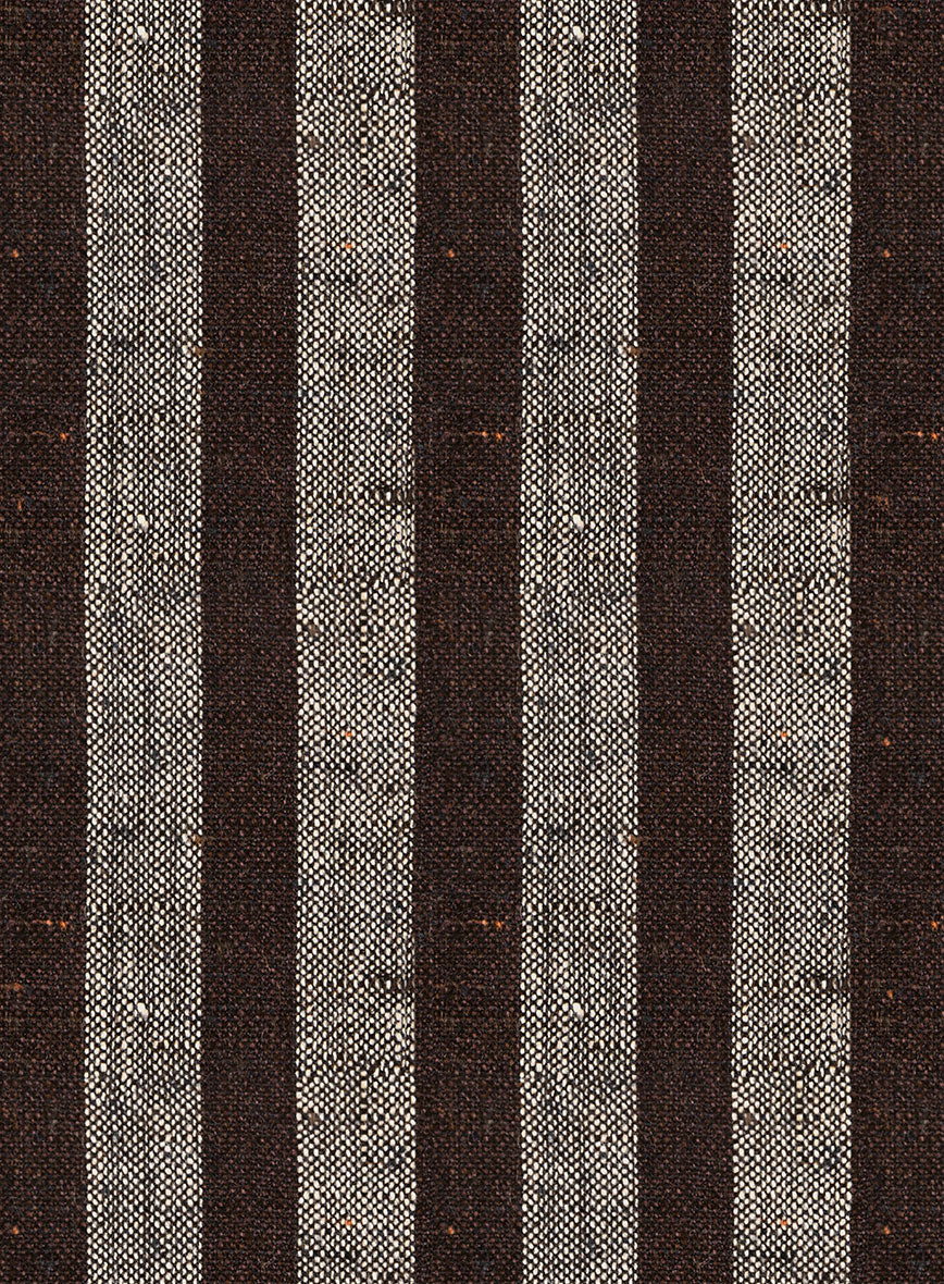Italian Wool Silk Linen Calwick Pants - StudioSuits
