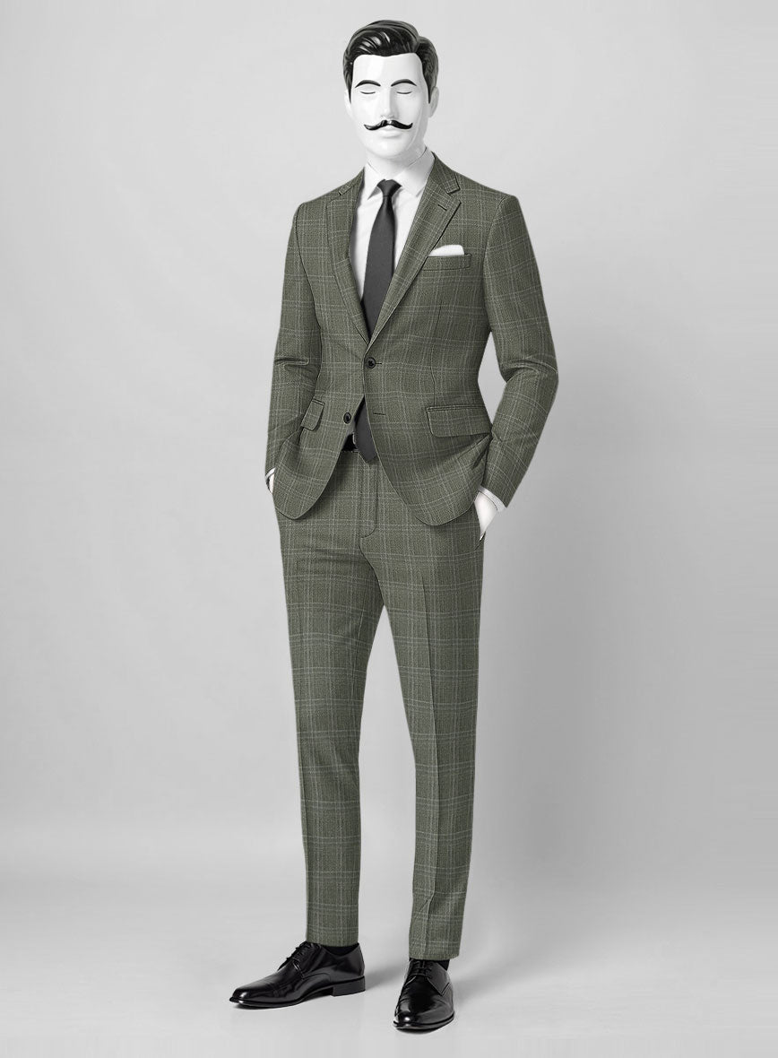 Italian Wool Silk Linen Cortes Suit - StudioSuits