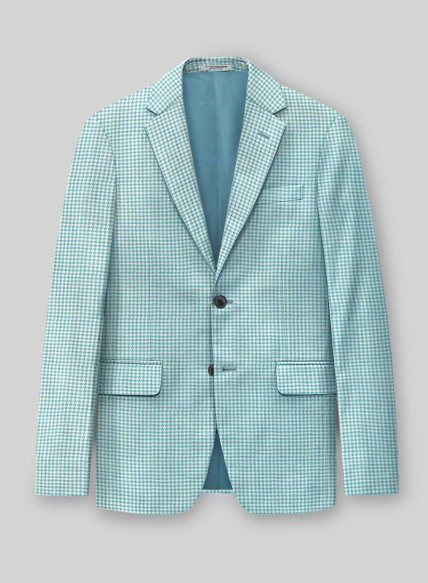Italian Wool Silk Linen Doviel Jacket - StudioSuits