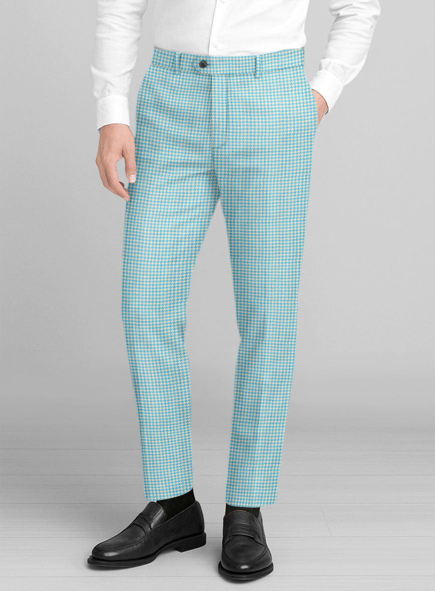 Italian Wool Silk Linen Doviel Pants - StudioSuits