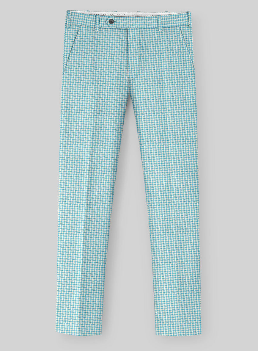 Italian Wool Silk Linen Doviel Pants - StudioSuits