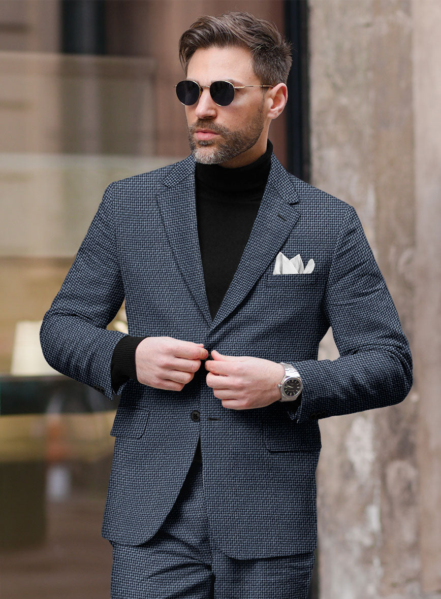 Italian Wool Silk Linen Efren Suit - StudioSuits