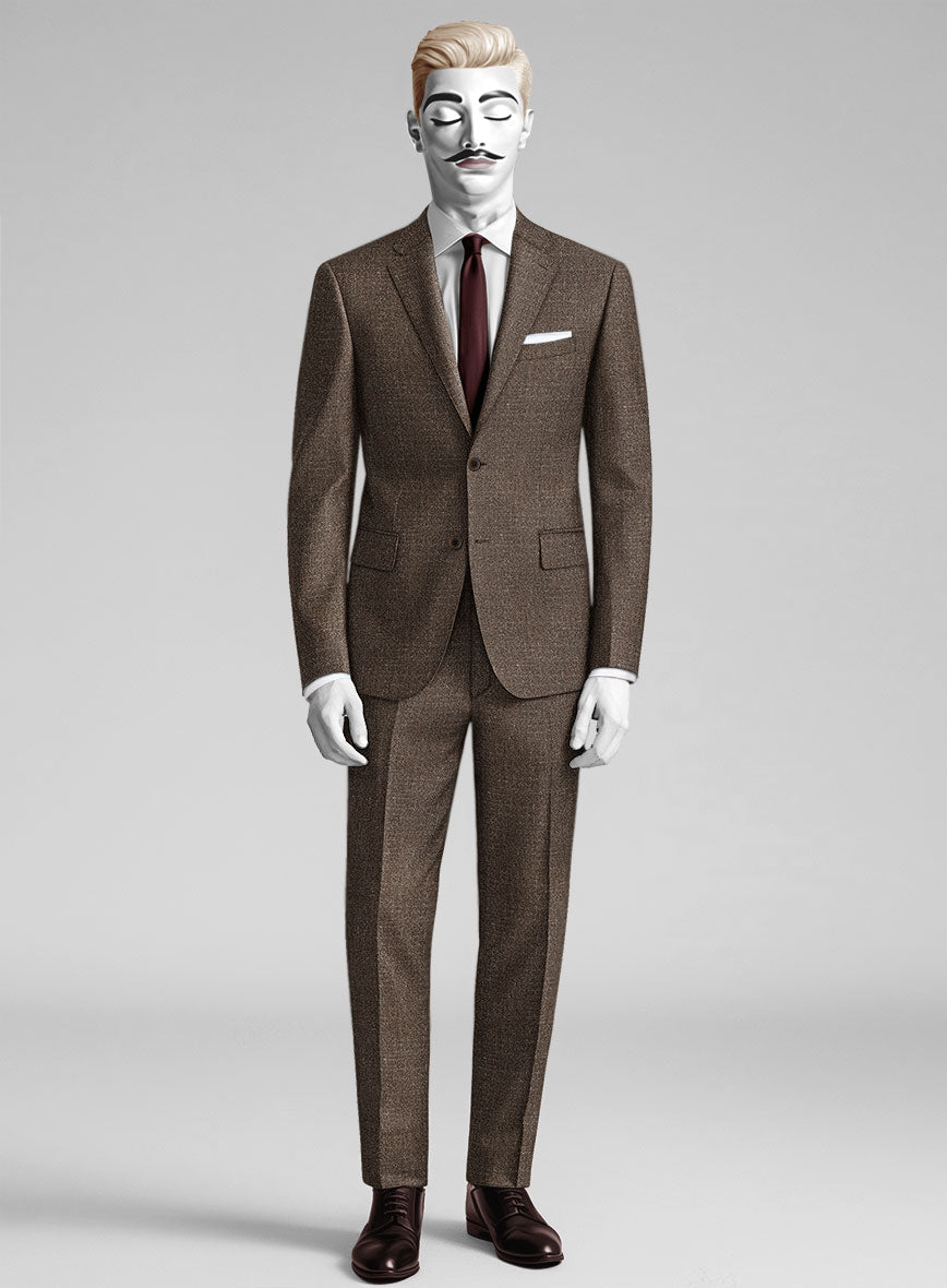 Italian Wool Silk Linen Gherardo Suit - StudioSuits
