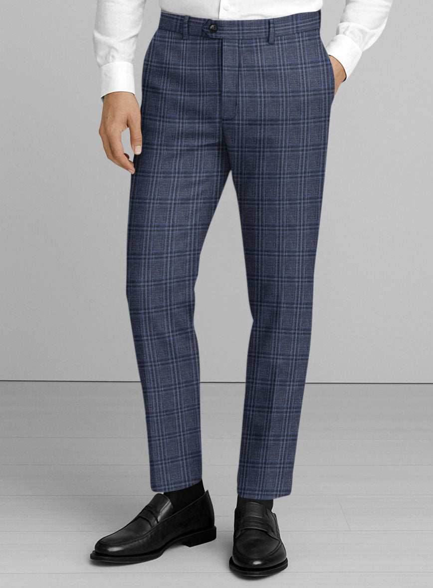 Italian Wool Silk Linen Lirsen Pants - StudioSuits