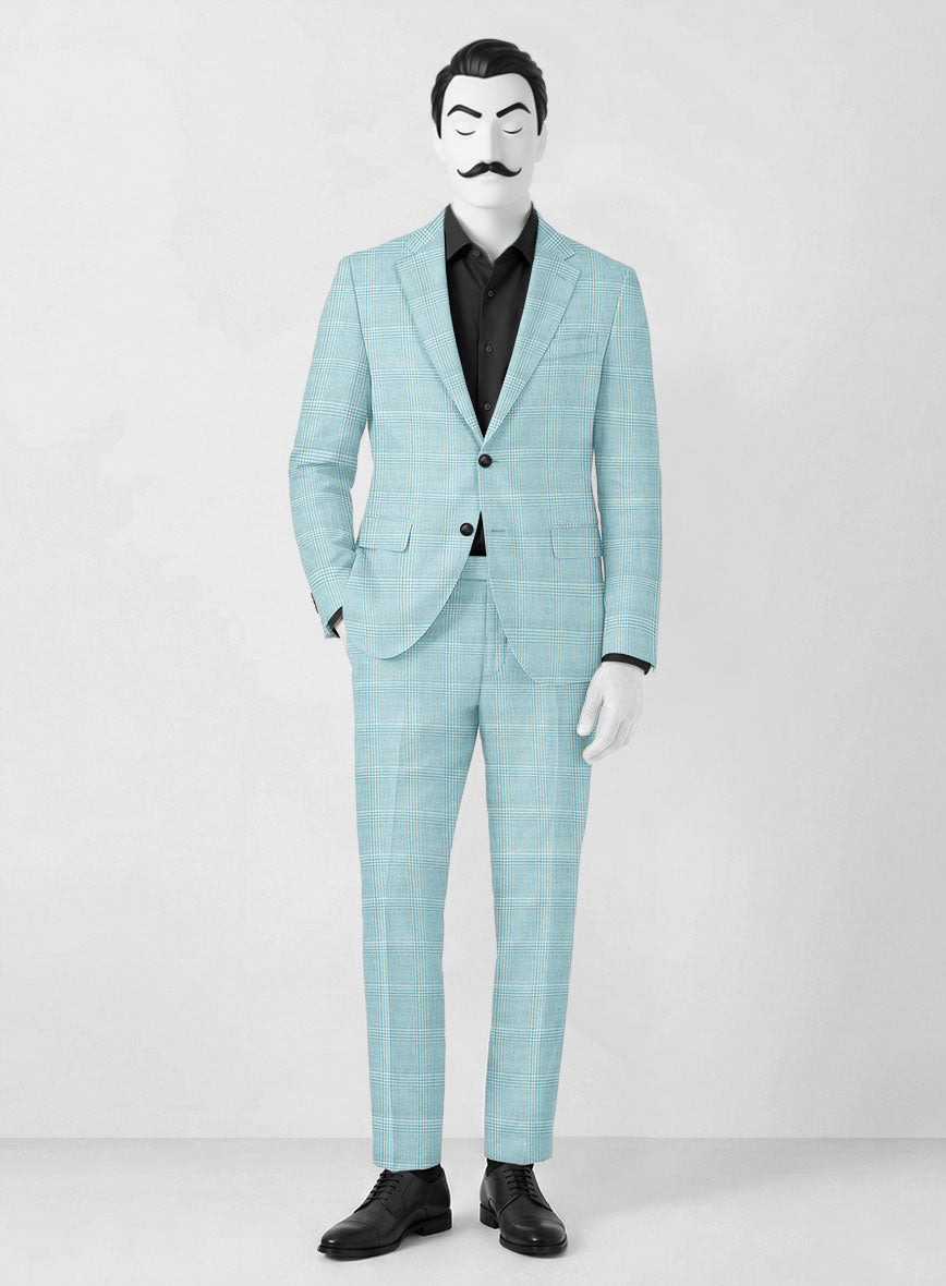Italian Wool Silk Linen Marvito Suit - StudioSuits