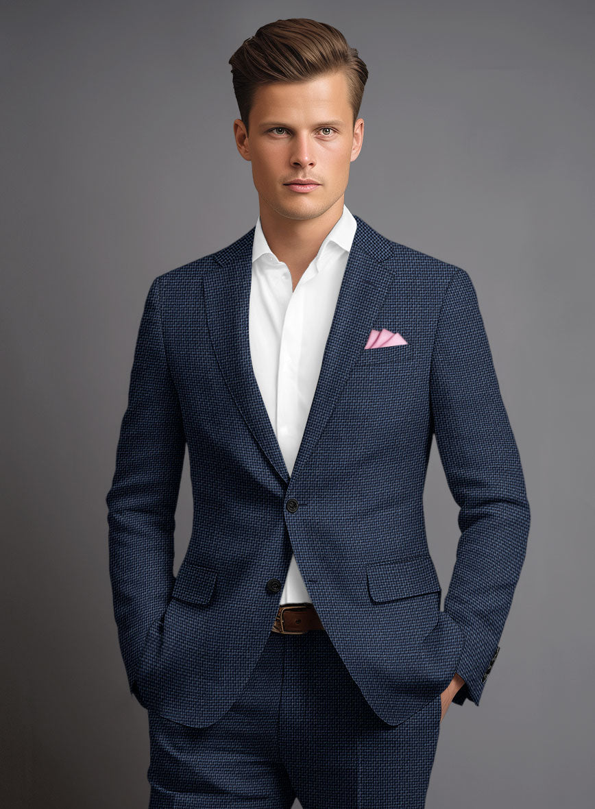 Italian Wool Silk Linen Nives Suit - StudioSuits