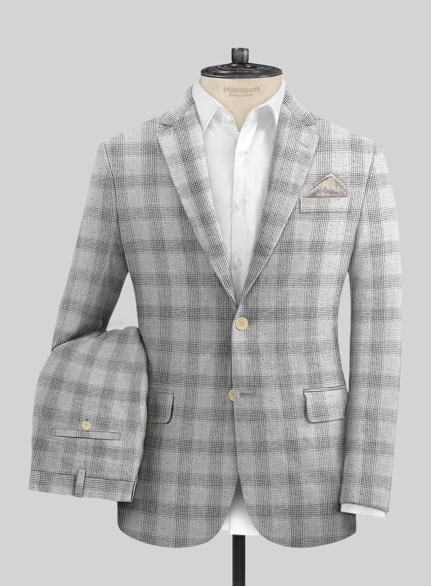 Aim Suits Italian Wool Silk Linen Raimundo Suit – StudioSuits