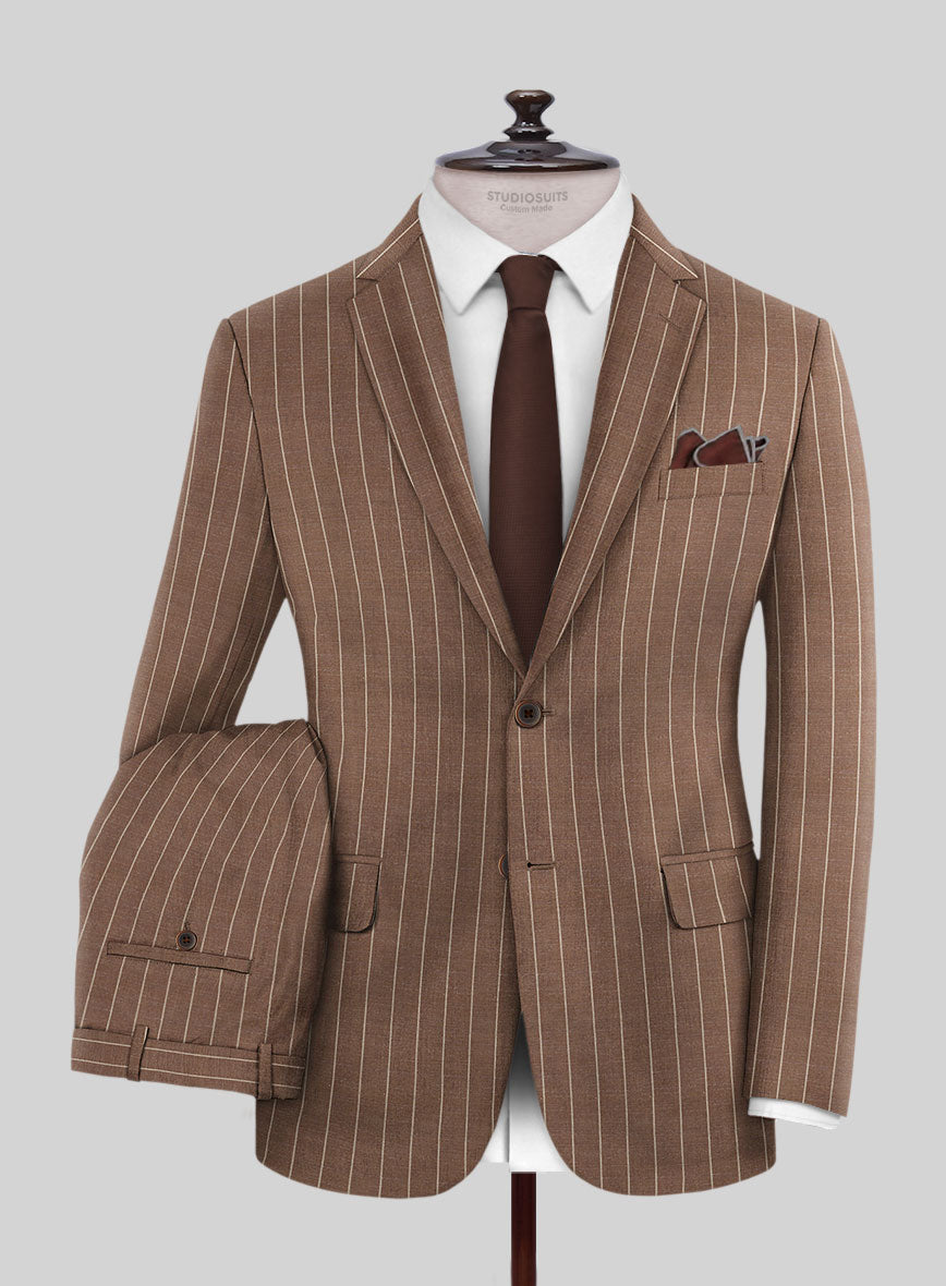 Italian Wool Silk Linen Tiziana Suit - StudioSuits