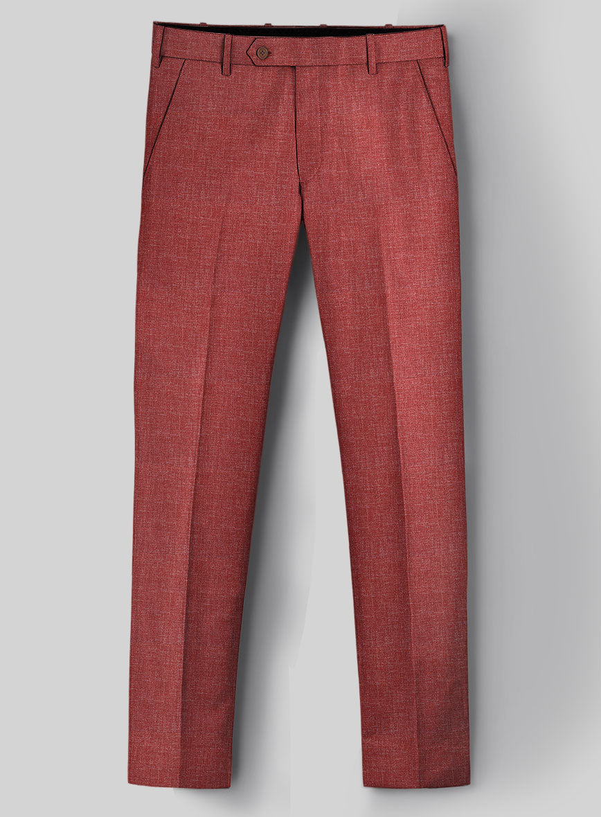 Italian Wool Silk Ottone Pants - StudioSuits
