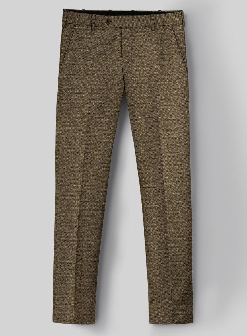 Italian Wool Silk Rufino Pants - StudioSuits