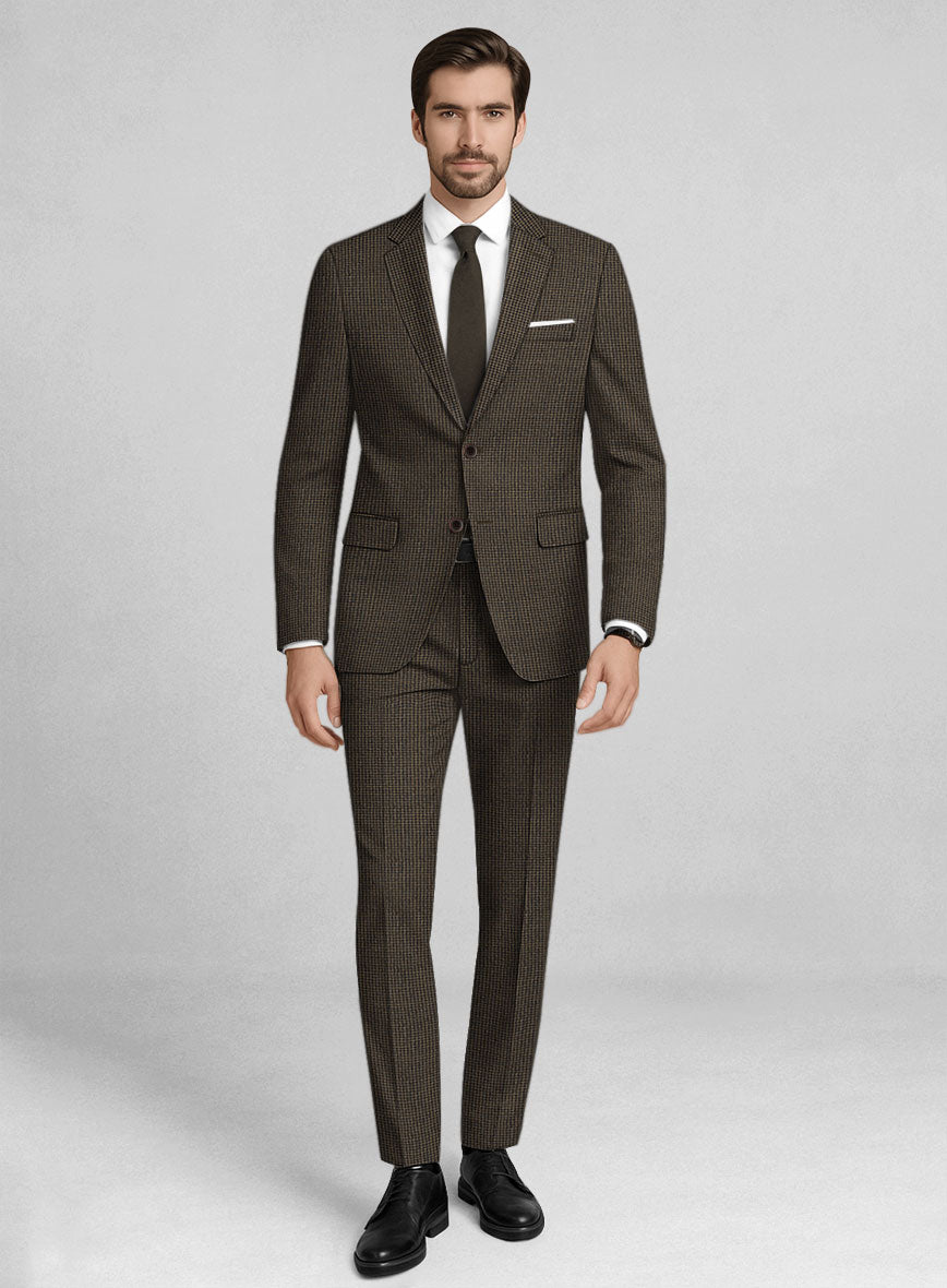 Italian Wool Silvastooth Suit - StudioSuits