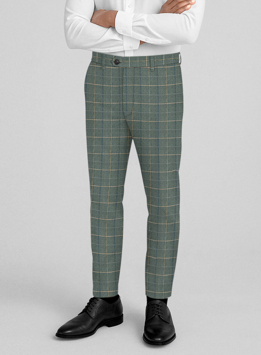 Italian Wool Silviano Pants - StudioSuits