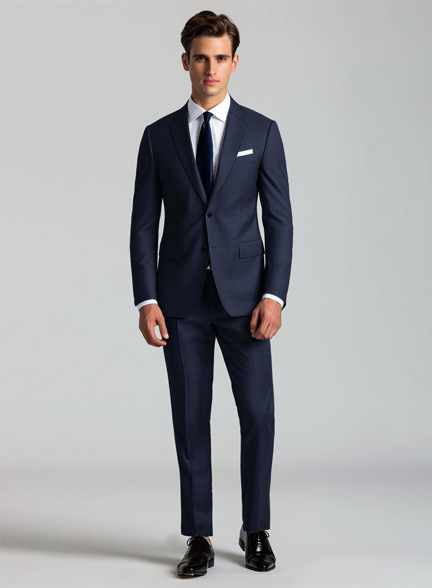 Italian Wool Solido Suit - StudioSuits