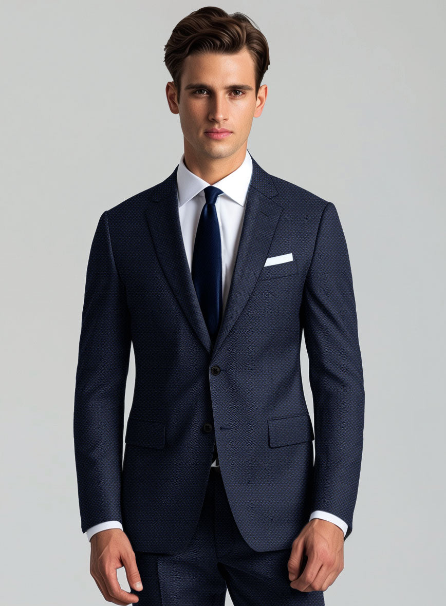 Italian Wool Solido Suit - StudioSuits