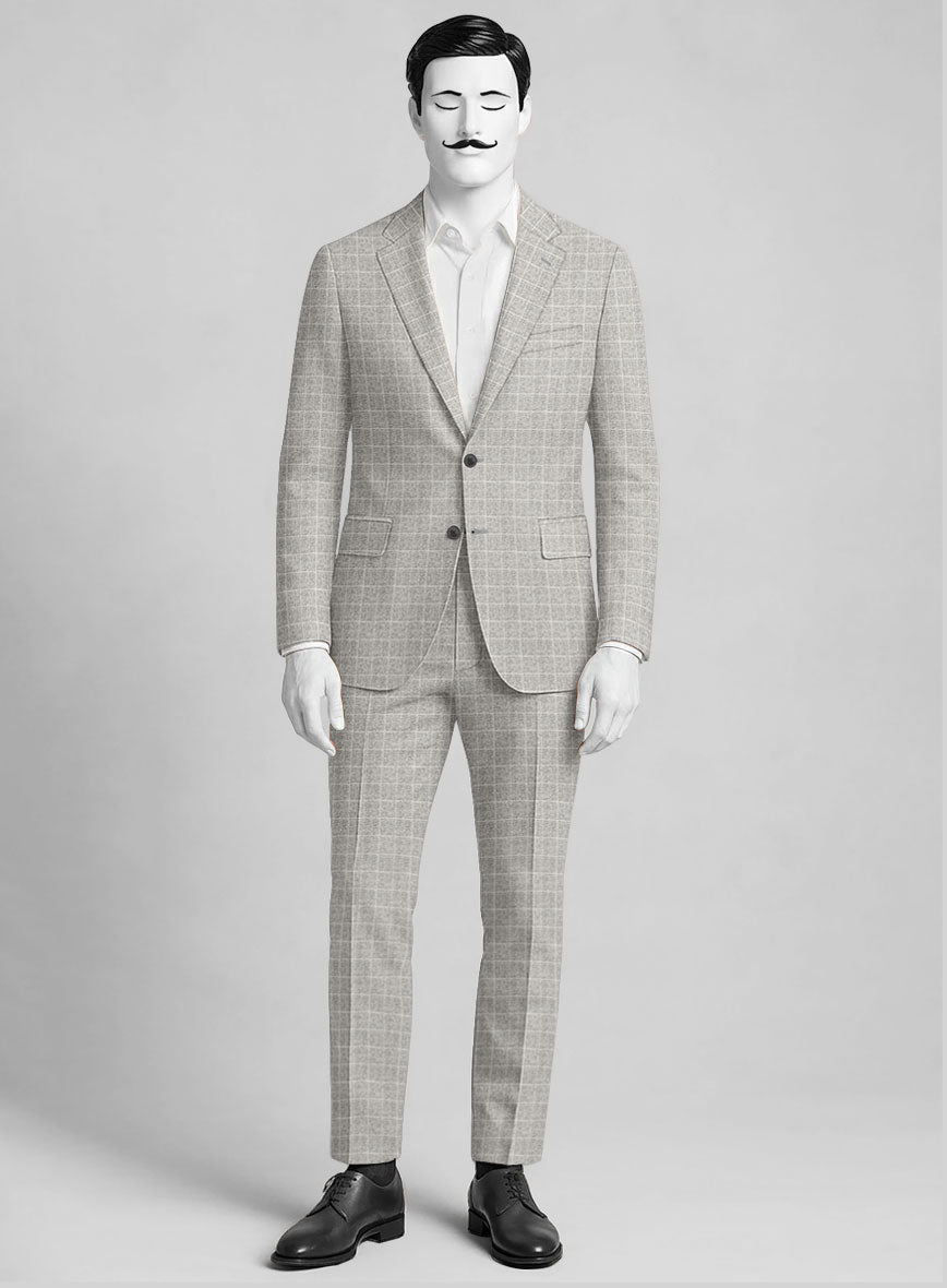 Italian Wool Spigaro Suit - StudioSuits