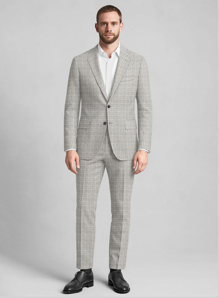 Italian Wool Spigaro Suit - StudioSuits