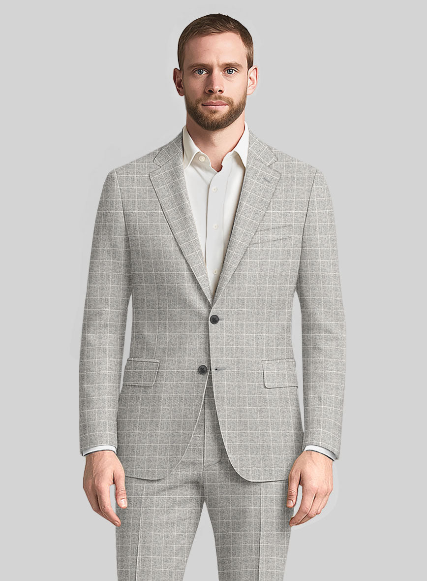 Italian Wool Spigaro Jacket - StudioSuits