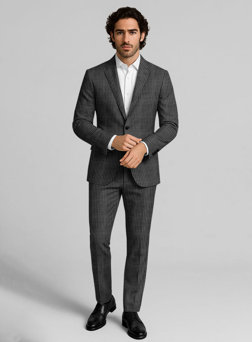 Italian Wool Tenebra Suit - StudioSuits