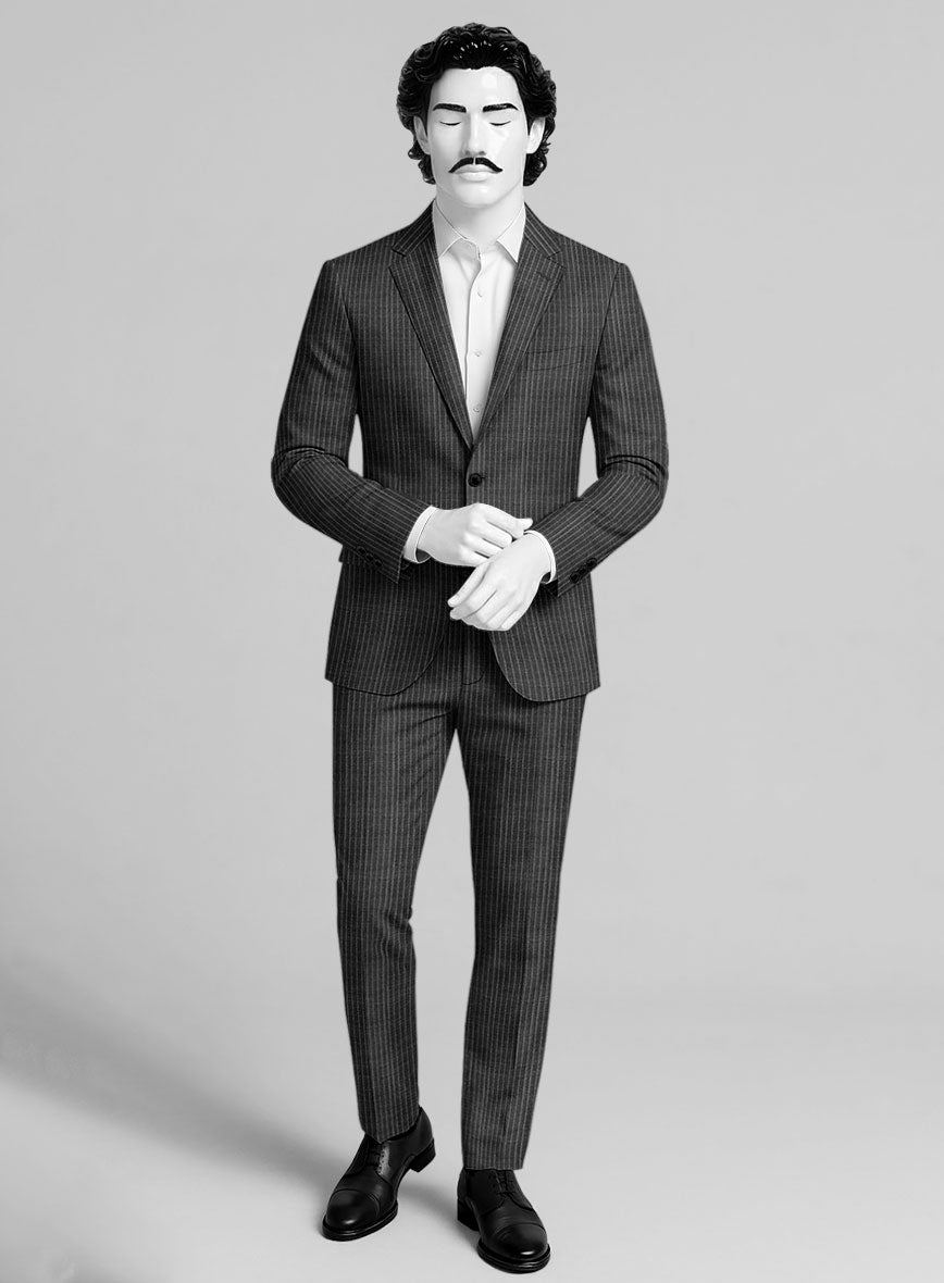 Italian Wool Tenebra Suit - StudioSuits